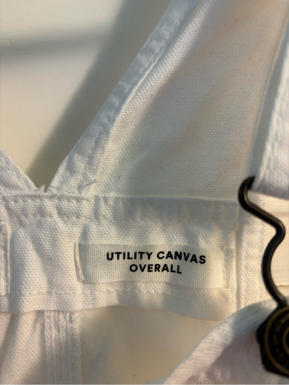 Cotton On Cream Wide-Leg Denim Overalls - Picture 5 of 9